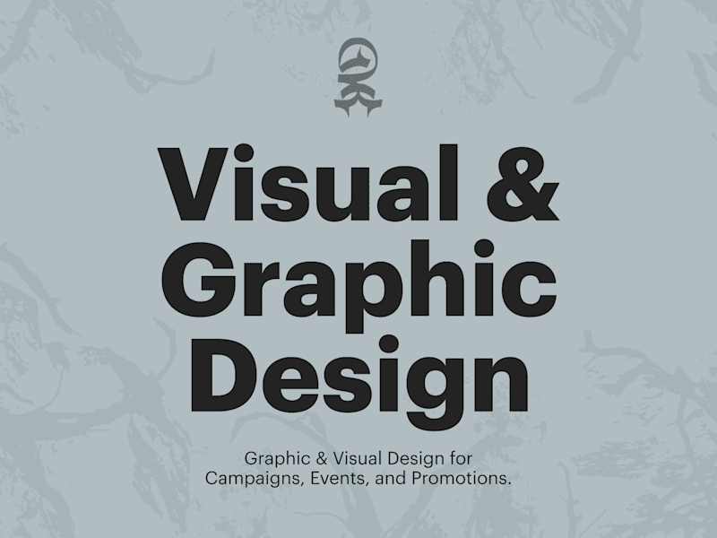 Cover image for Graphic & Visual Design for Campaigns, Events, and Promotions