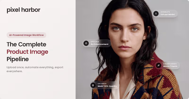 Cover image for Development of Pixel Harbor - AI-Powered Product Image Pipeline