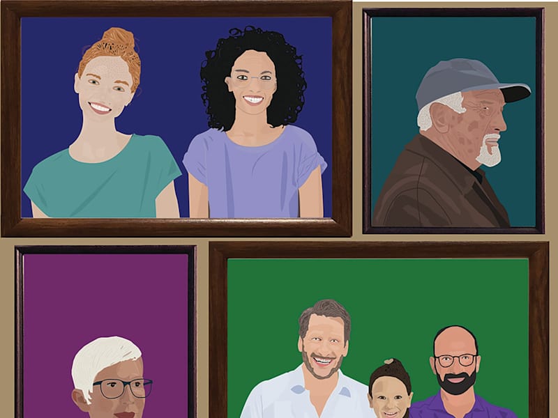 Cover image for Illustration "Family Is Everything" College Project 