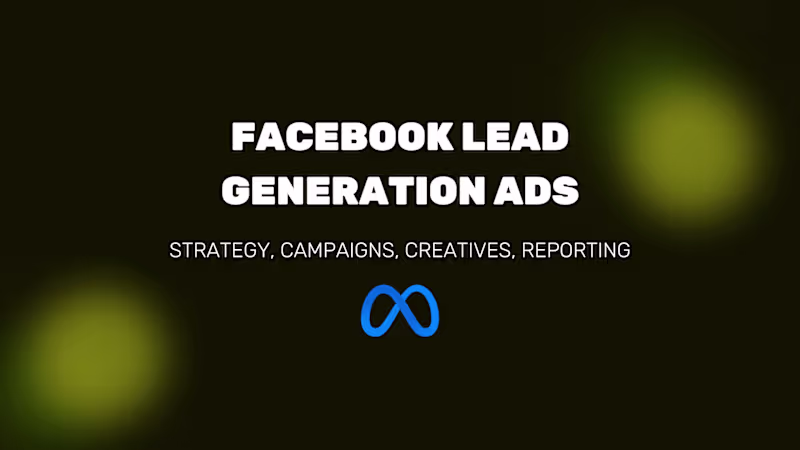 Cover image for 👨‍💻 Facebook Lead generation