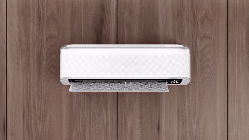 Cover image for Air Conditioner 3D Renders and Animation.