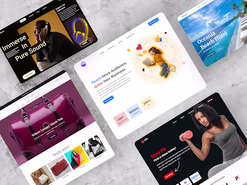 Cover image for Website Design that users love and drives results