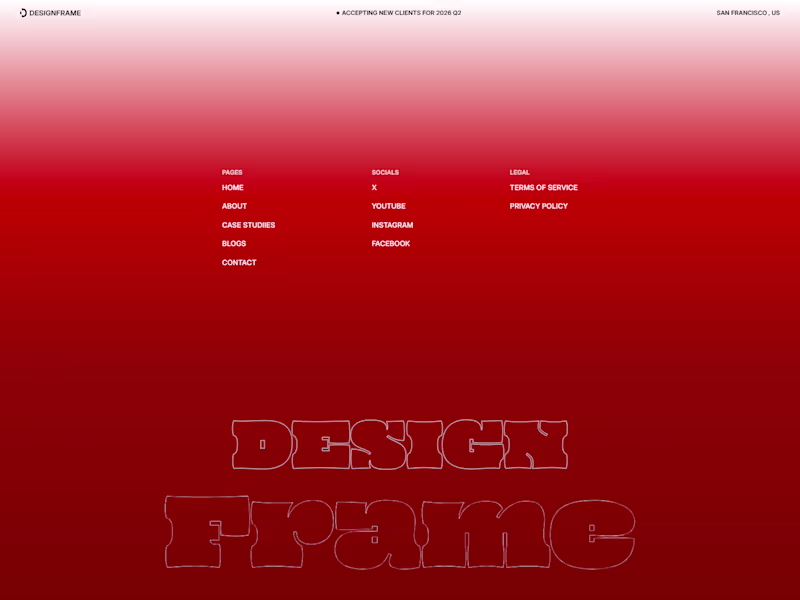 Cover image for Footer Design Exploration