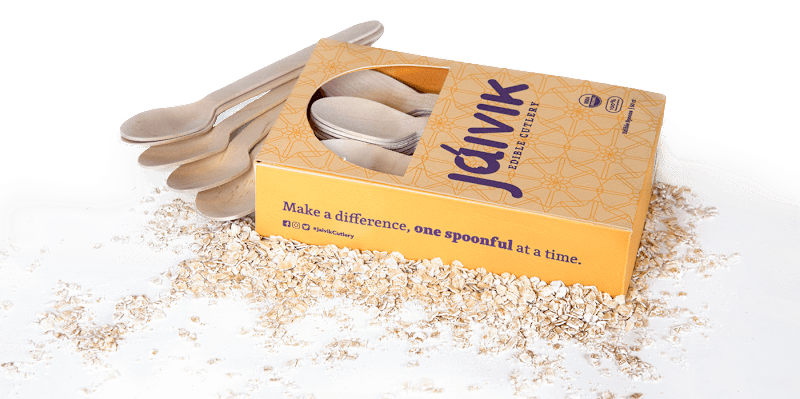 Cover image for Jaivik Edible Cutlery Branding