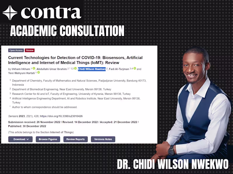 Cover image for Academic research consultation