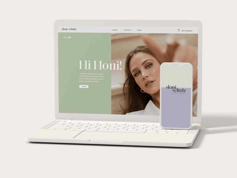 Cover image for 
Identity and
web design for content coach
Dani Schulz