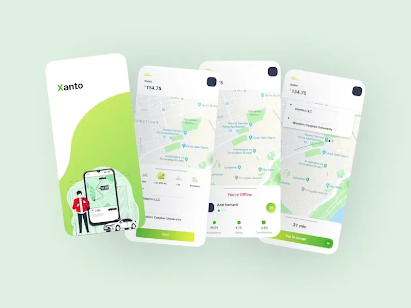 Cover image for Xanto – Ride Sharing App