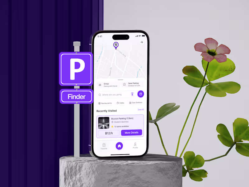 Cover image for Hovr - Parking Finder App