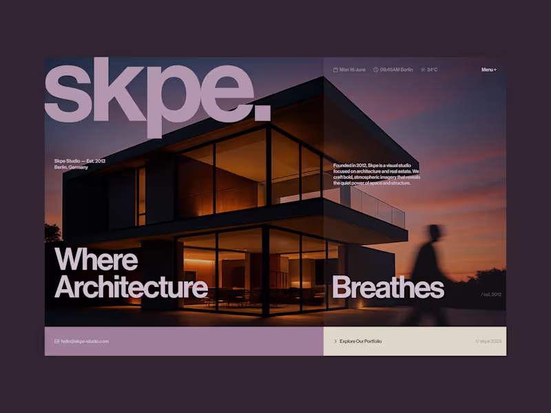 Cover image for Skpe Studio - (UI Exploration)