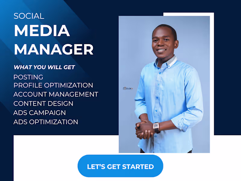 Cover image for I be your consistent social media manager