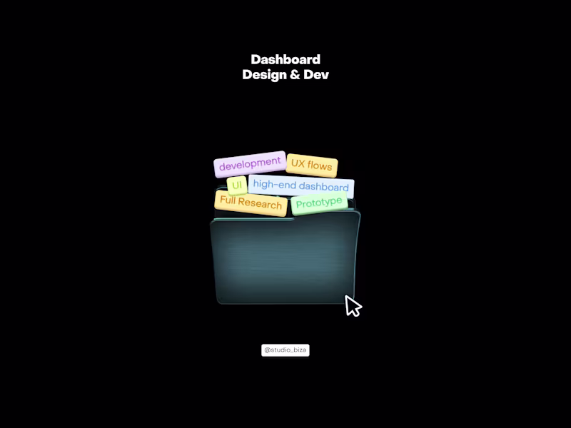 Cover image for Dashboard Design & Development