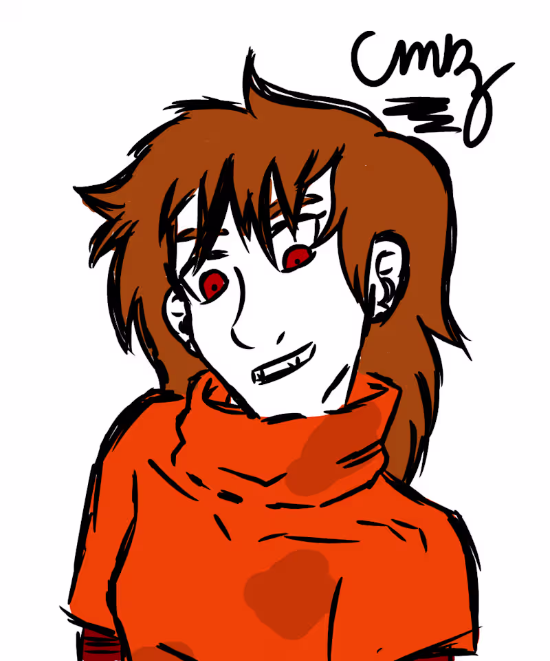 Cover image for Something about this oc makes me feel like she's about to ca...