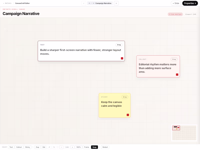 Cover image for CanvasCraft Editor is a production-style