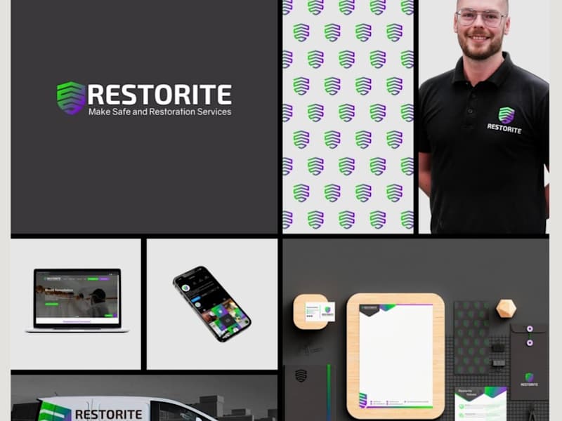 Cover image for Roland Mari Ferre - Restorite Brand and Identity Guide
