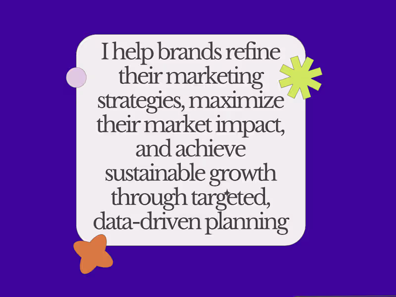 Cover image for Marketing Strategy Development