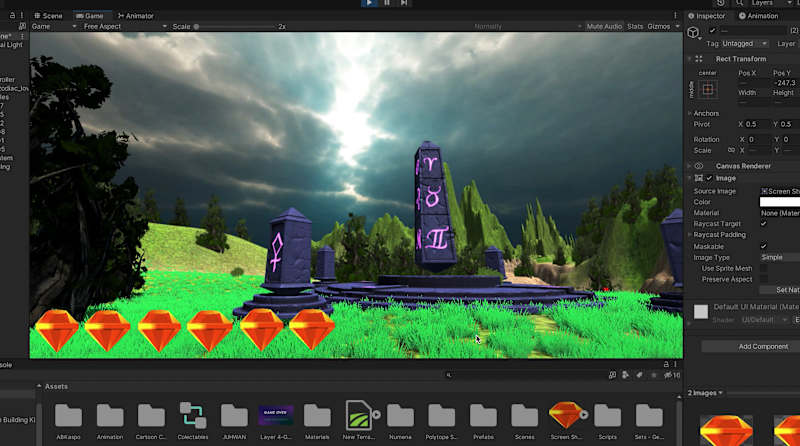 Cover image for Game Engine Wk 5/6 Animation and UI on Vimeo