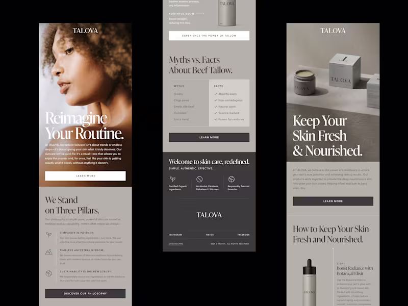 Cover image for Beautiful & Functional Email Templates Designed in Figma