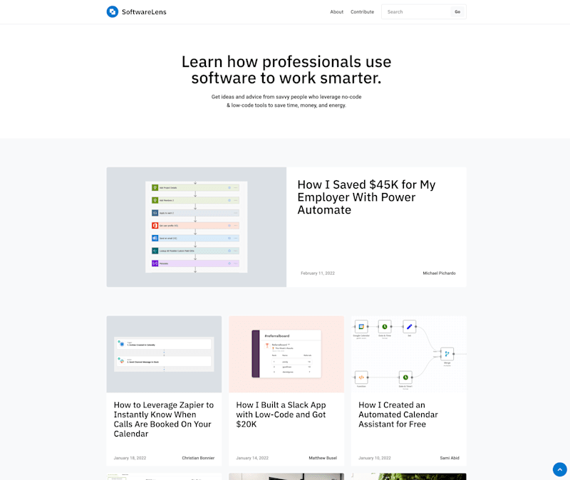 Cover image for SoftwareLens