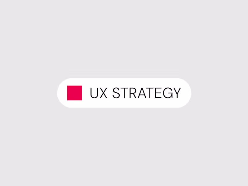 Cover image for UX Strategy