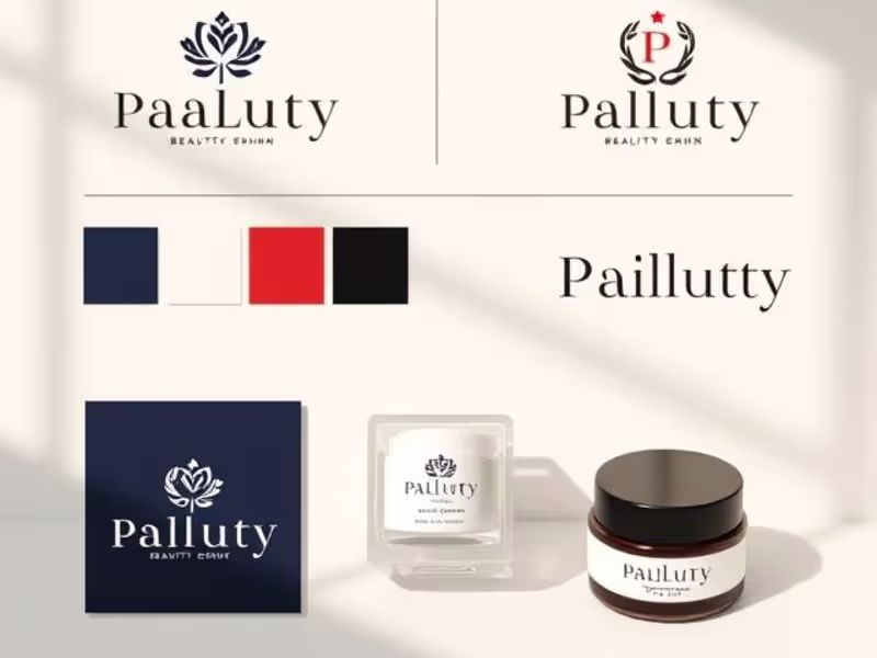 Cover image for Beauty Brand Kit: Logo + Colors + Mockups 