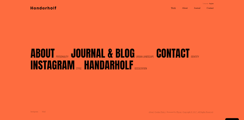 Cover image for Handarholf.com – A Digital Canvas for an Artist’s Identity