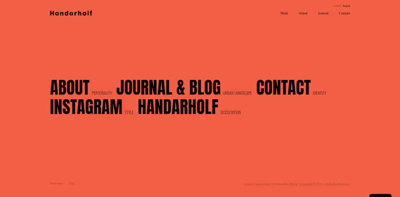 Cover image for Handarholf.com – A Digital Canvas for an Artist’s Identity