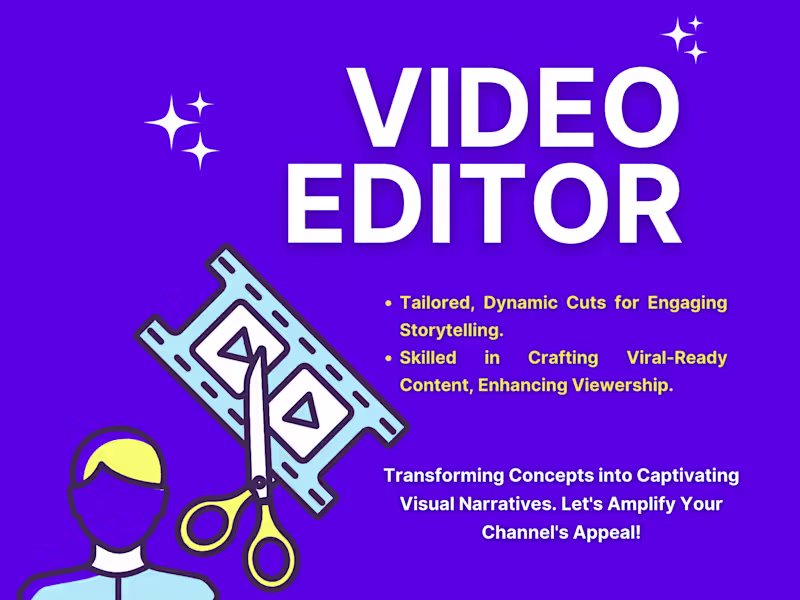 Cover image for Hire a Pro Editor for Seamless, Professional Videos! 