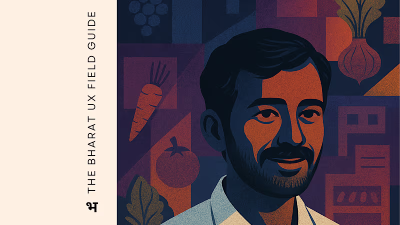 Cover image for Designing for Bharat: A Field Guide to Inclusive UX
