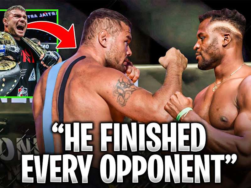 Cover image for ONE PUNCH KO POWER ! The Man to Beat Ngannou and Jones ? - Anat…