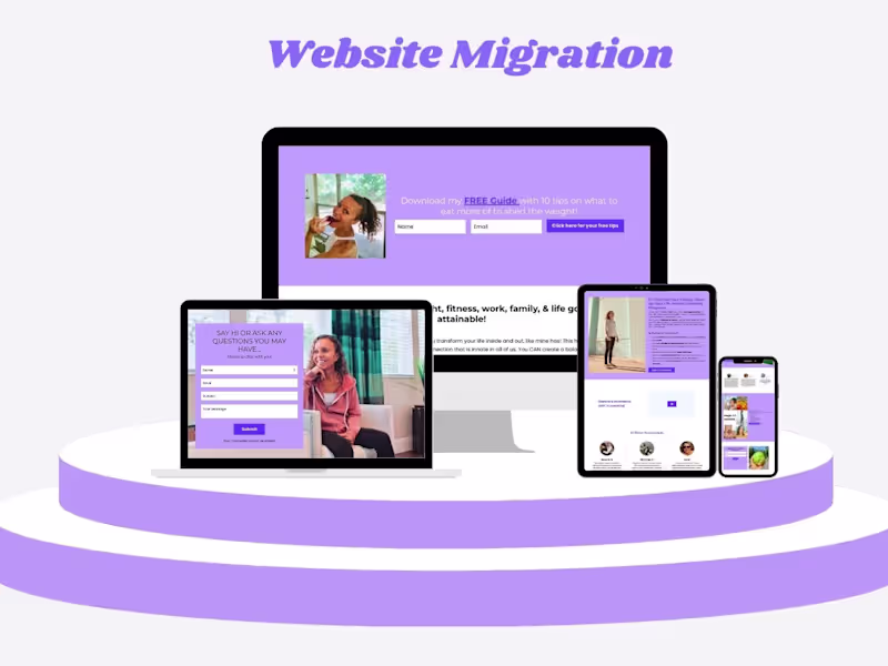 Cover image for Website Migration, Build & Design