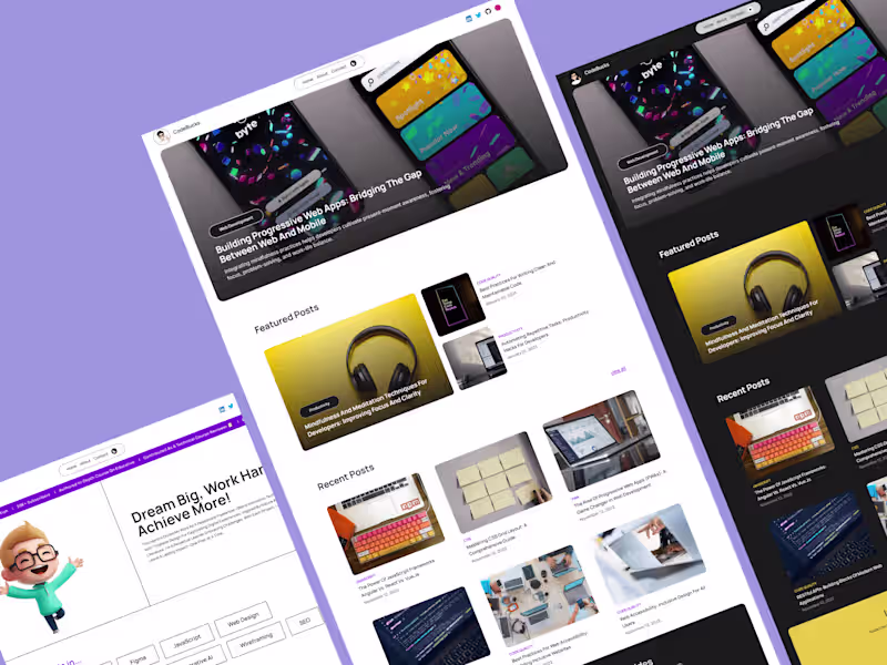 Cover image for Next.js Blog With Tailwind CSS