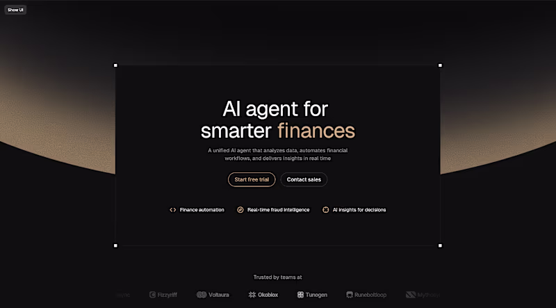 Cover image for Hero section for upcoming framer project