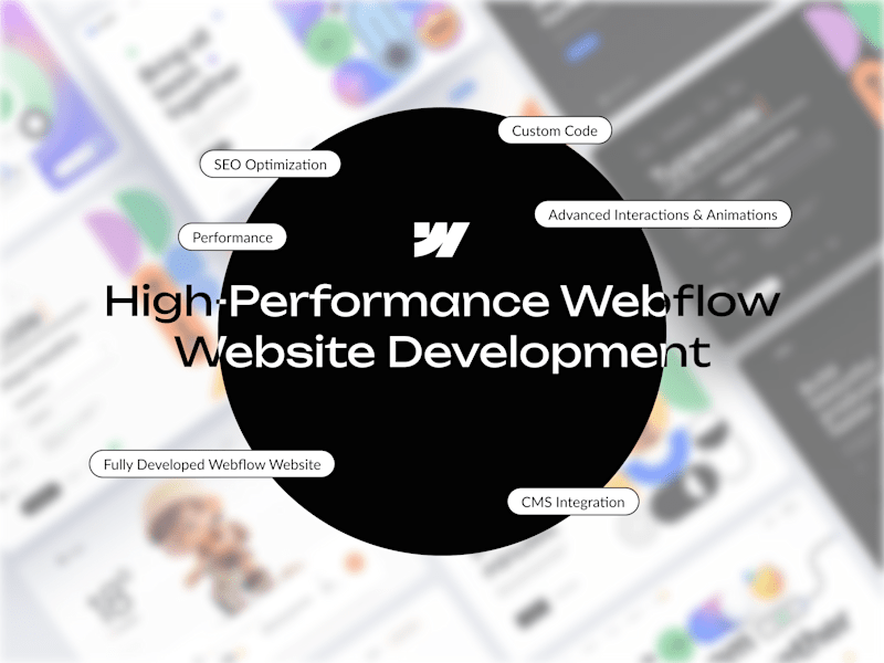 Cover image for High-Performance Webflow Website Development