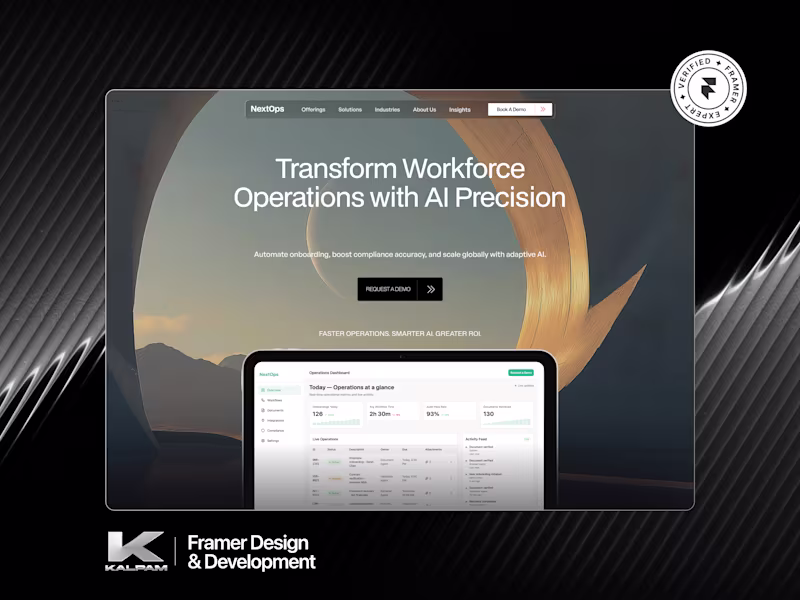 Cover image for Landing Page Design & Development