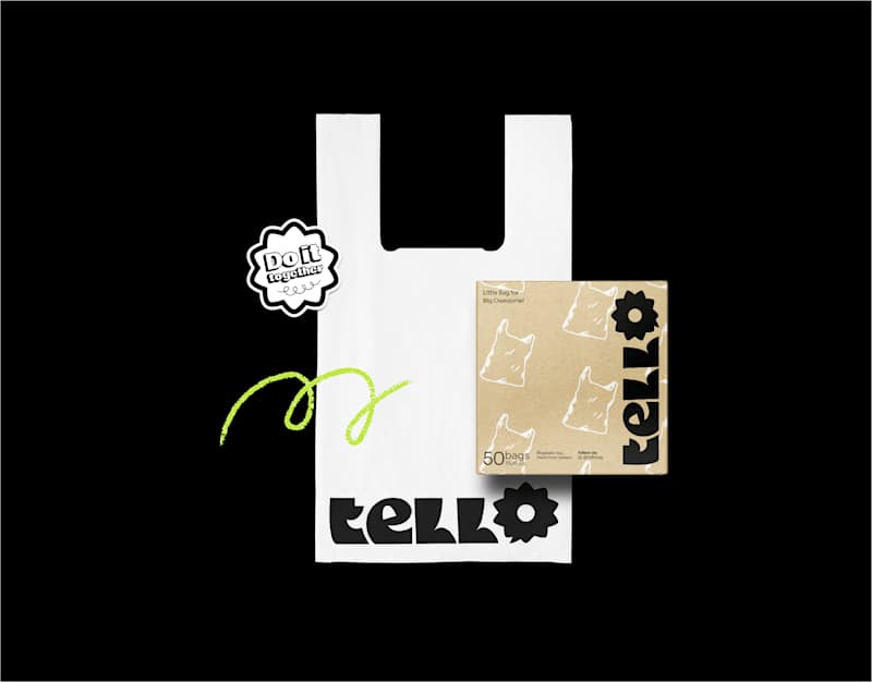 Cover image for TELLO Bag - Bioplastic Bag