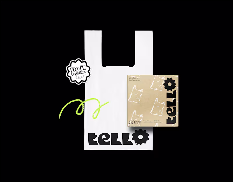 Cover image for TELLO Bag - Bioplastic Bag