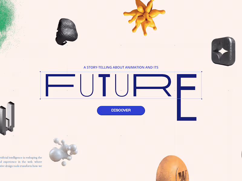 Cover image for ✨ NEW PROJECT 🌐💥 → https://animating-the-future-of-web.web...