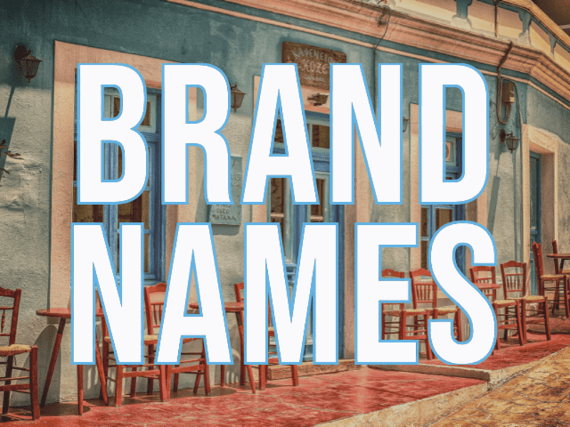Cover image for Brand Names
