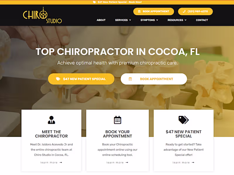 Cover image for Chiro Studio Cocoa