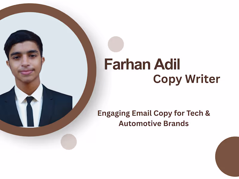 Cover image for Engaging Email Copy for Tech & Automotive Brands