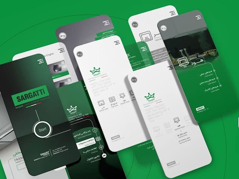 Cover image for App & website UI design