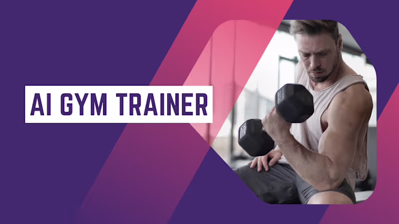 Cover image for AI Gym Trainer