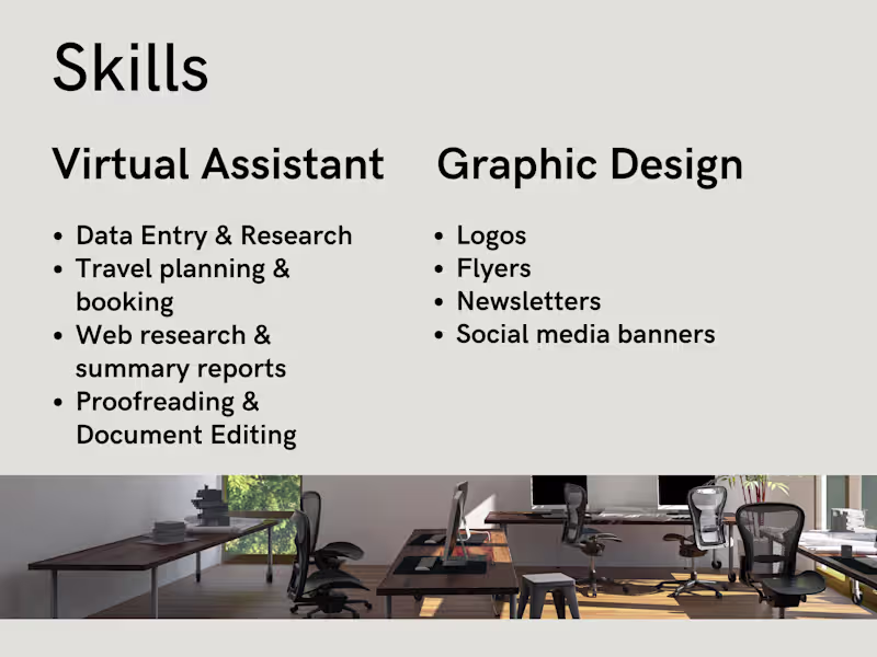 Cover image for Effective & Efficient Creative Virtual Assistant.