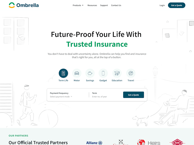 Cover image for Ombrella Insurance 
