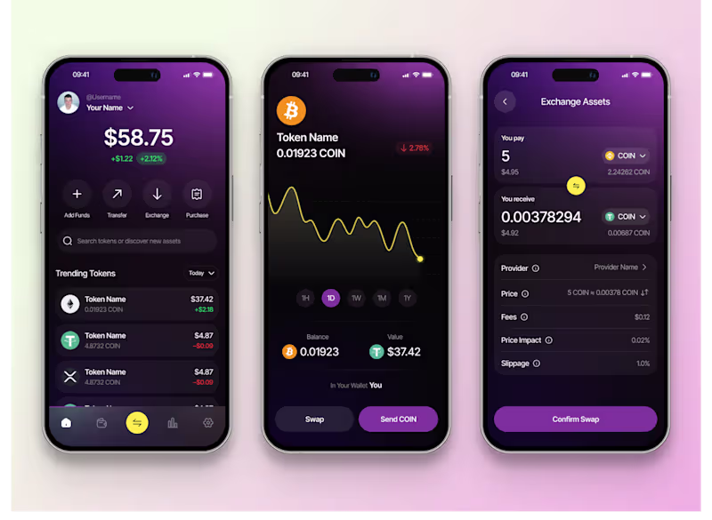 Cover image for Crypto Wallet App