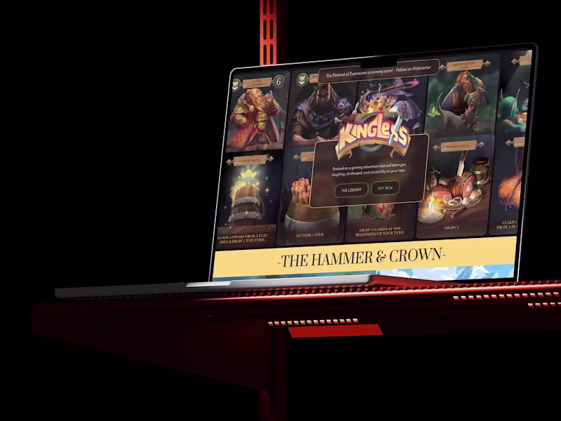 Cover image for Landing page developed in Framer (design provided)