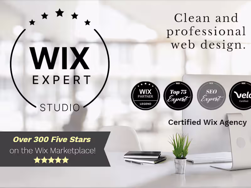 Cover image for Wix Web Design or Redesign 