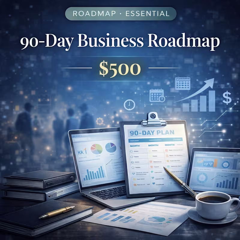 Cover image for 90-Day Business Roadmap