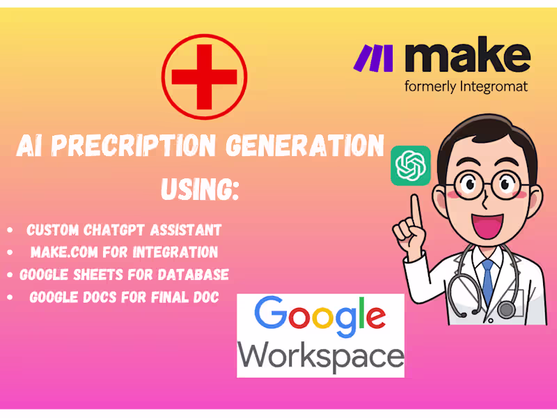 Cover image for Custom Prescription Generation using ChatGPT