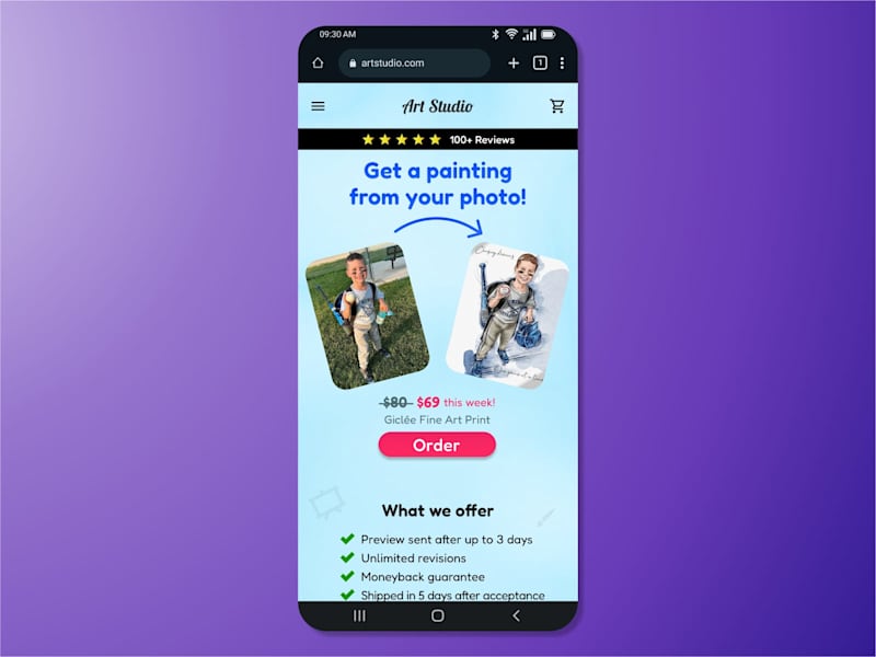 Cover image for Increasing Conversion for a Landing Page